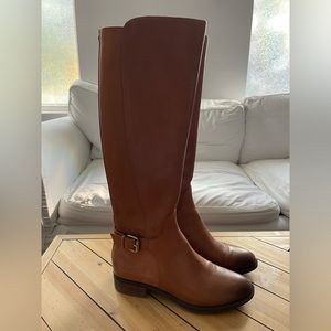 Sam Edelman brown knee hight boots size 6